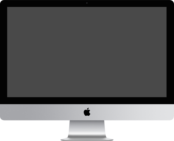 mockup iMac